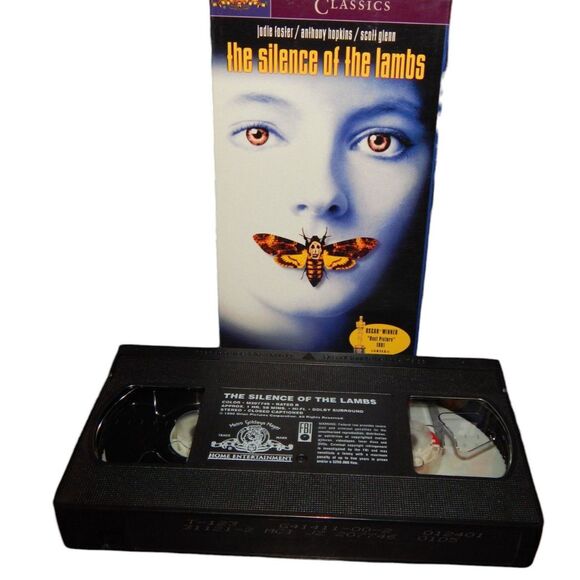 THE SILENCE OF THE LAMBS vintage VHS in original paper case - Picture 2 of 7